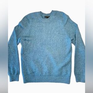 Banana Republic Sweater Unisex Women’s Men’s Medium Blue Knitted Crew Neck